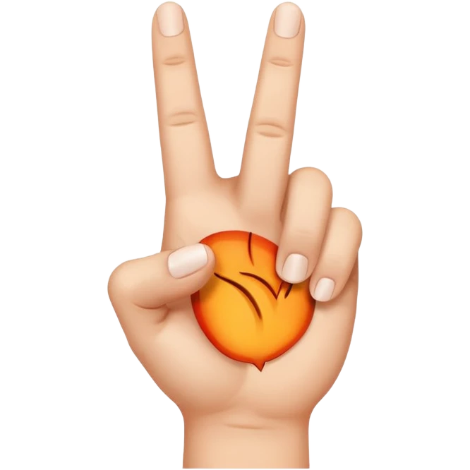 Middle finger  emoji