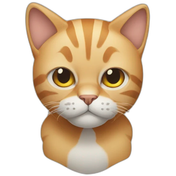 cat with muscles emoji