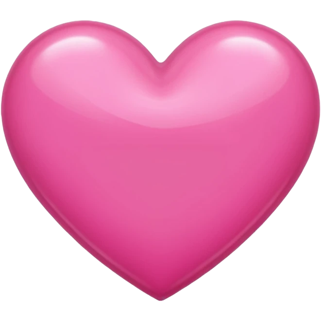 Pink Heart emoji