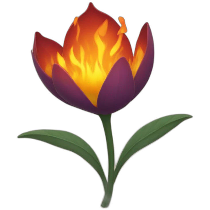fire flower emoji