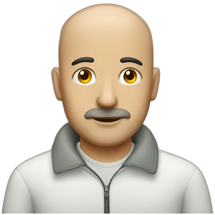 Italian bald guy from Berlin emoji