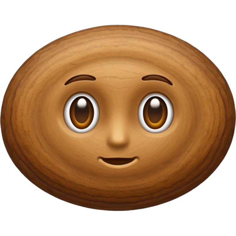 walnut seed of the tree of the genus Juglans emoji