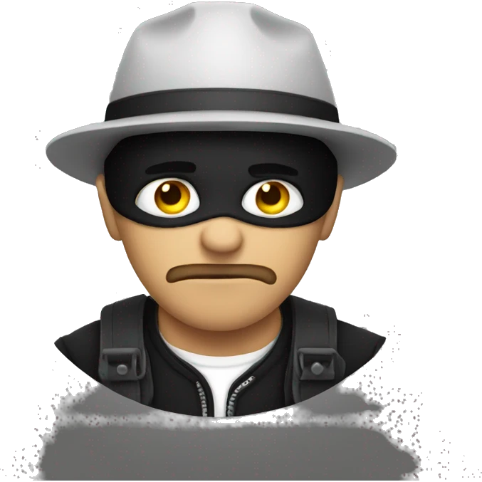 A robber emoji