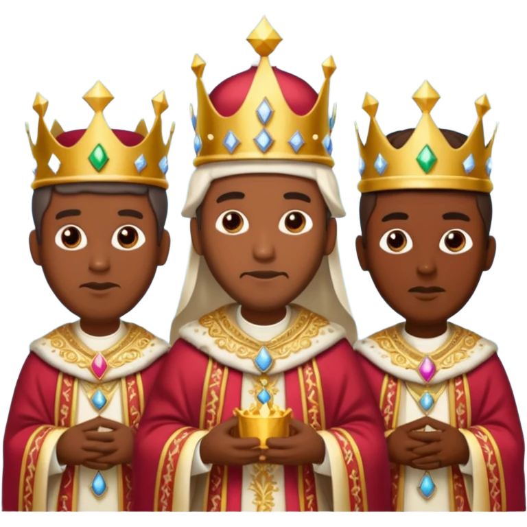Alright, but we've lost the Three Wise Men (Los Reyes Magos) style. Bring it back emoji