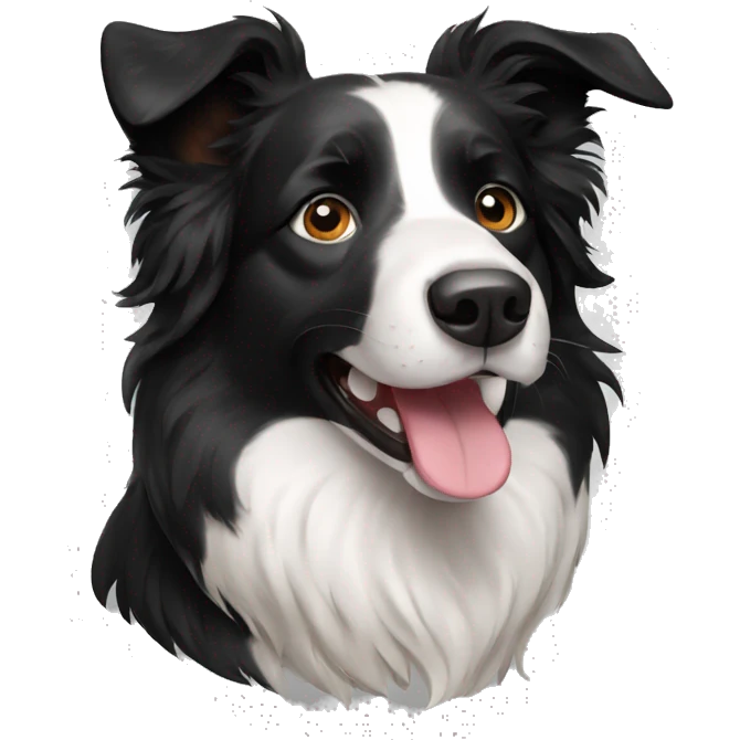 Border collie emoji