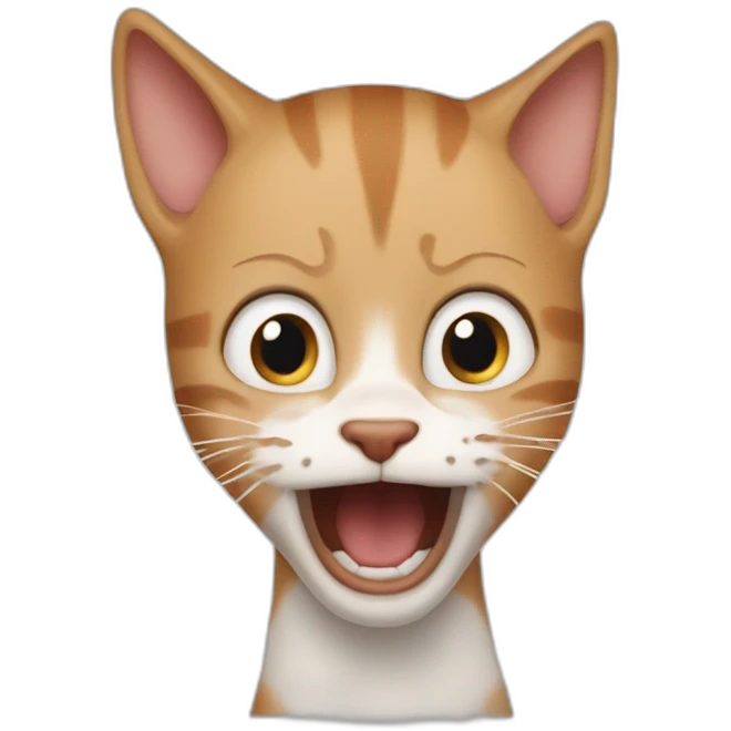 screaming cat as a boy in the movie home alone emoji