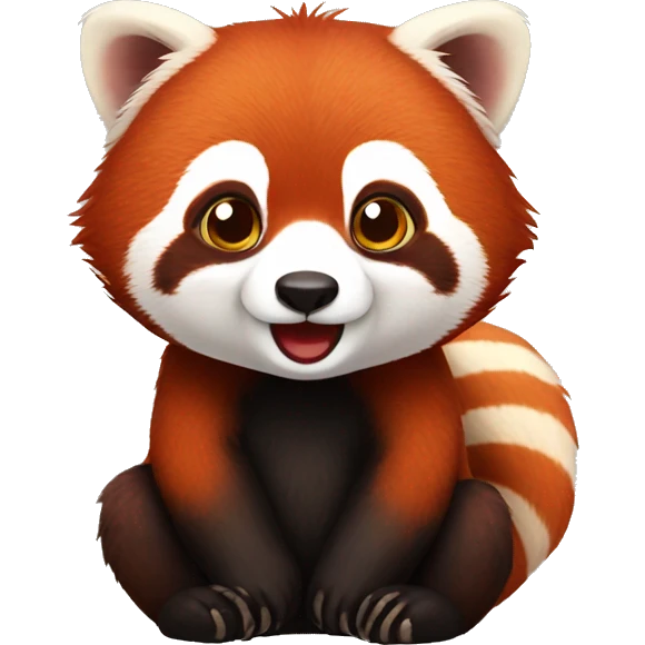 Red panda emoji