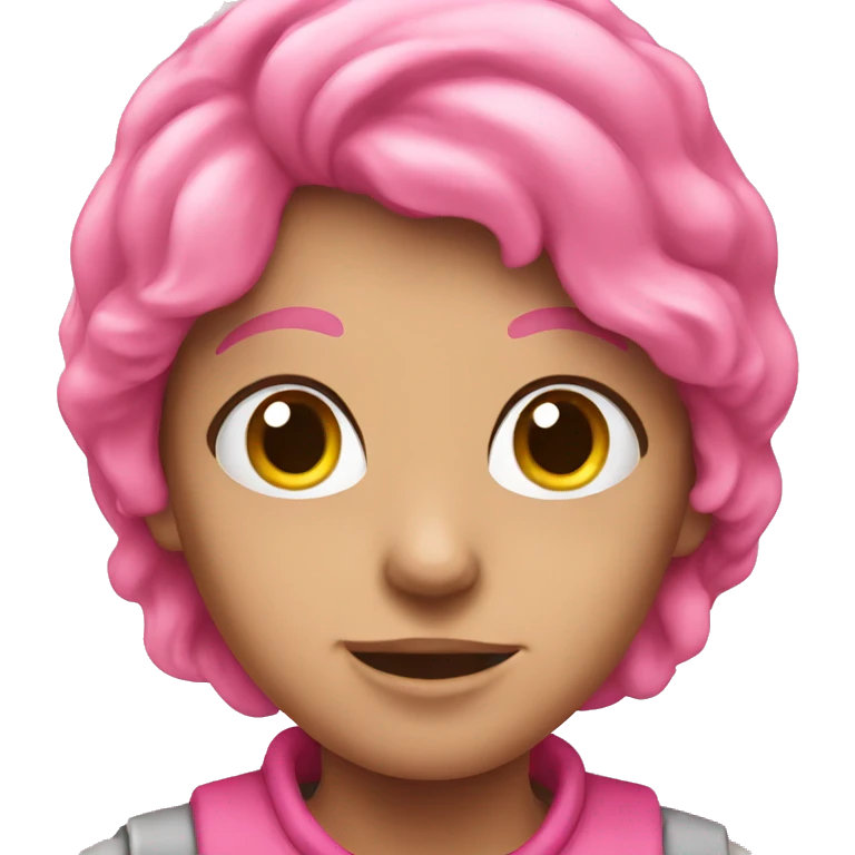 Pink emoji