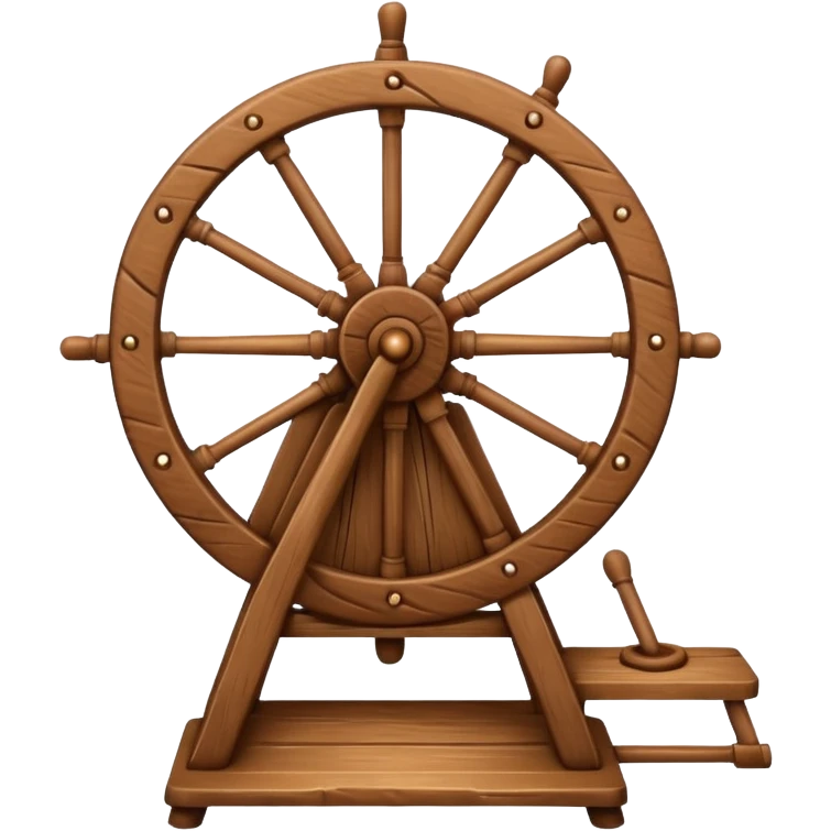 I want a traditional spinning wheel. emoji