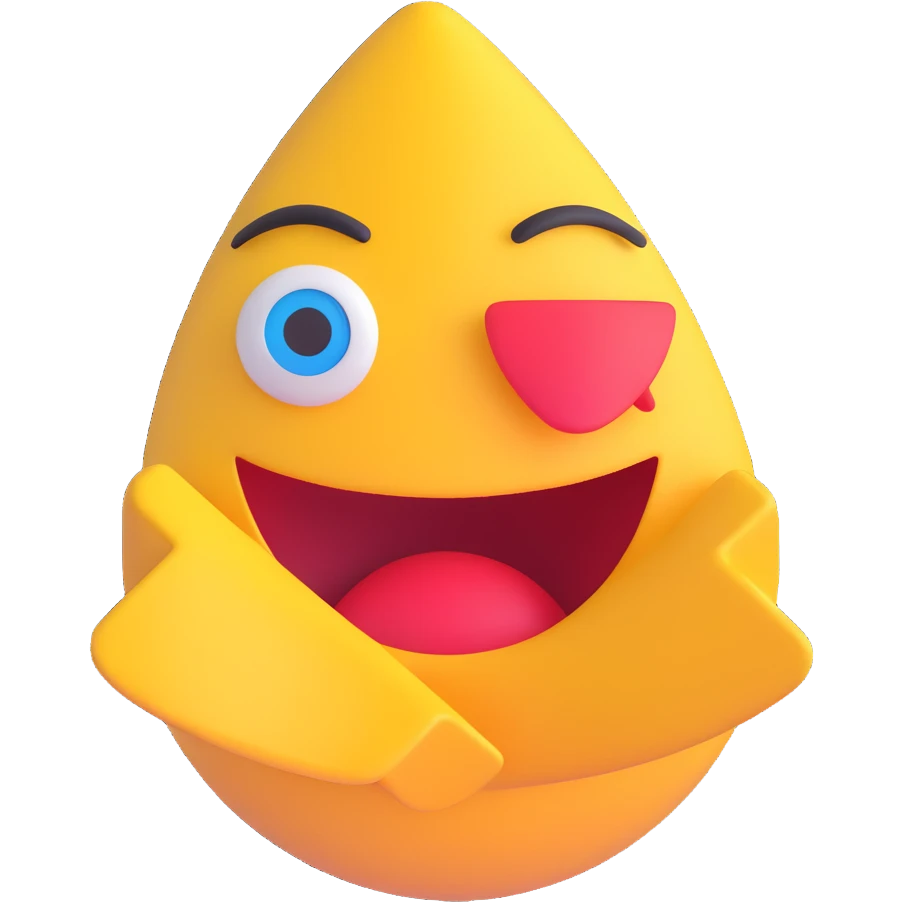 warning emoji labeled 'SCAMMER', 3D style, illusion of spinning or rotation, eye-catching and bold emoji