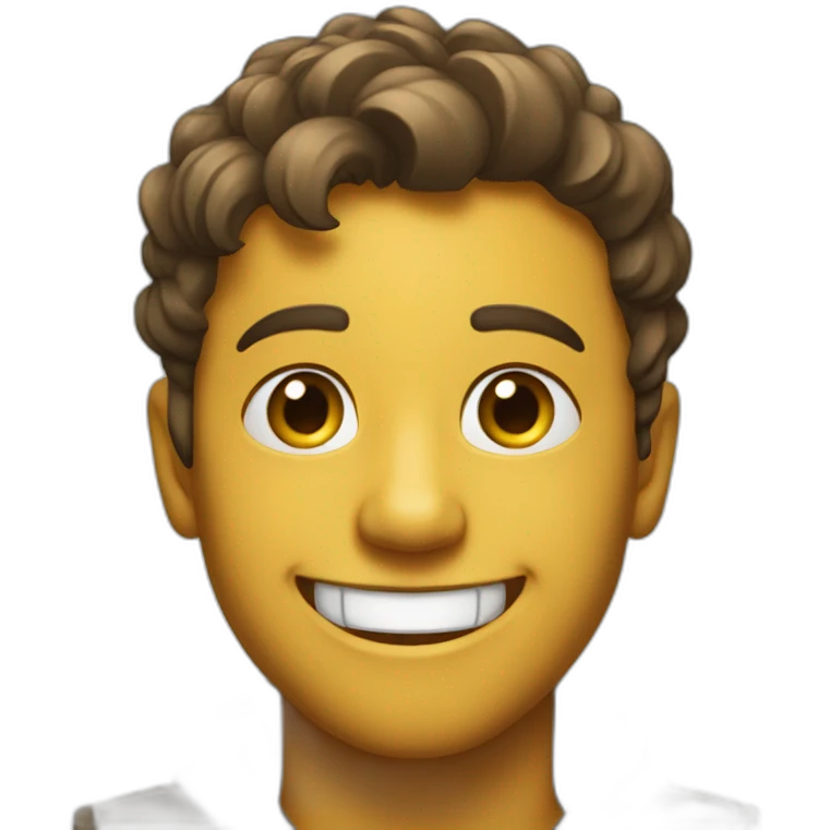Sourire forcé emoji