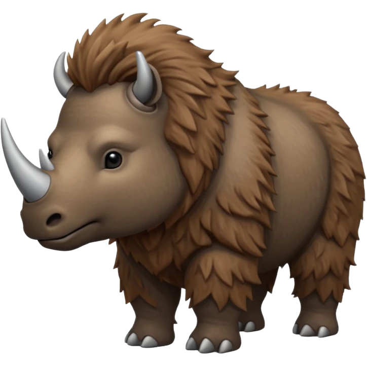 Woolly Rhino emoji