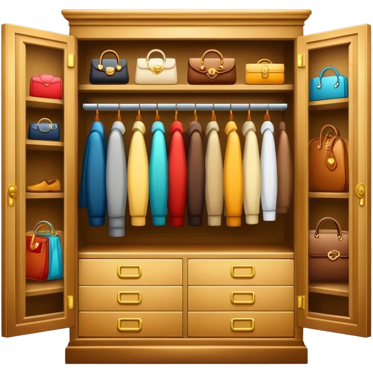  closet luxury emoji