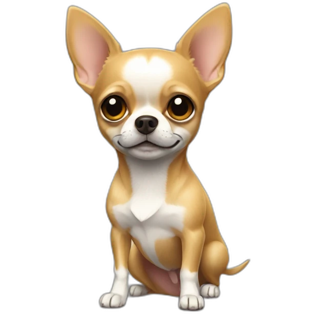 Chihuahua avec poile emoji