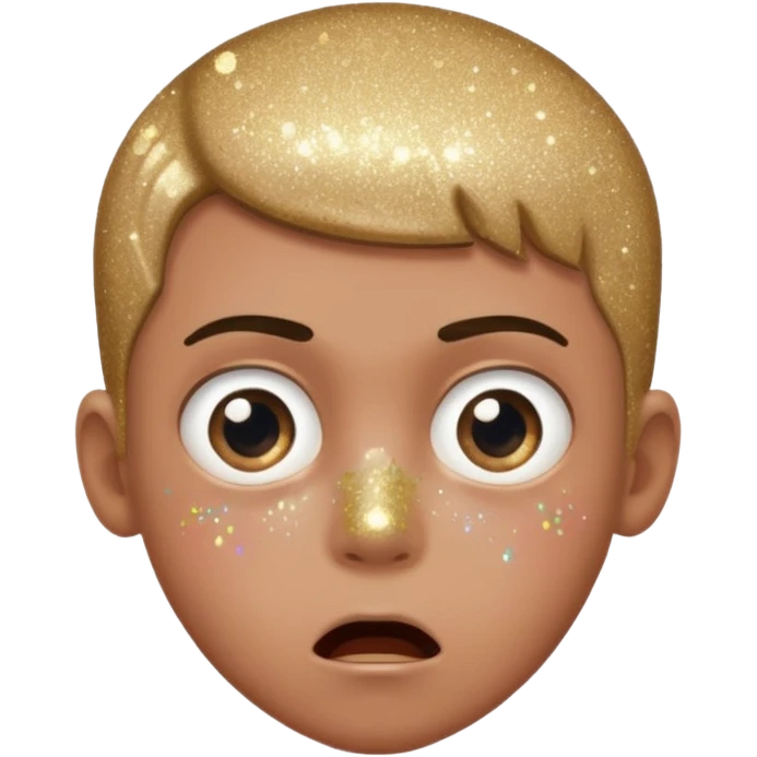 glitter panic boy emoji