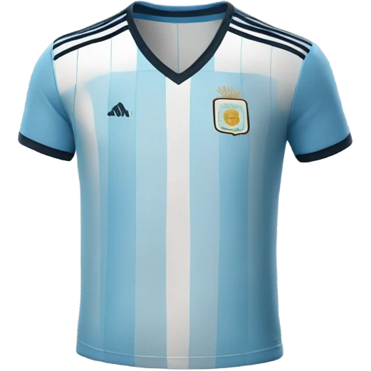 Argentina soccer jersey emoji