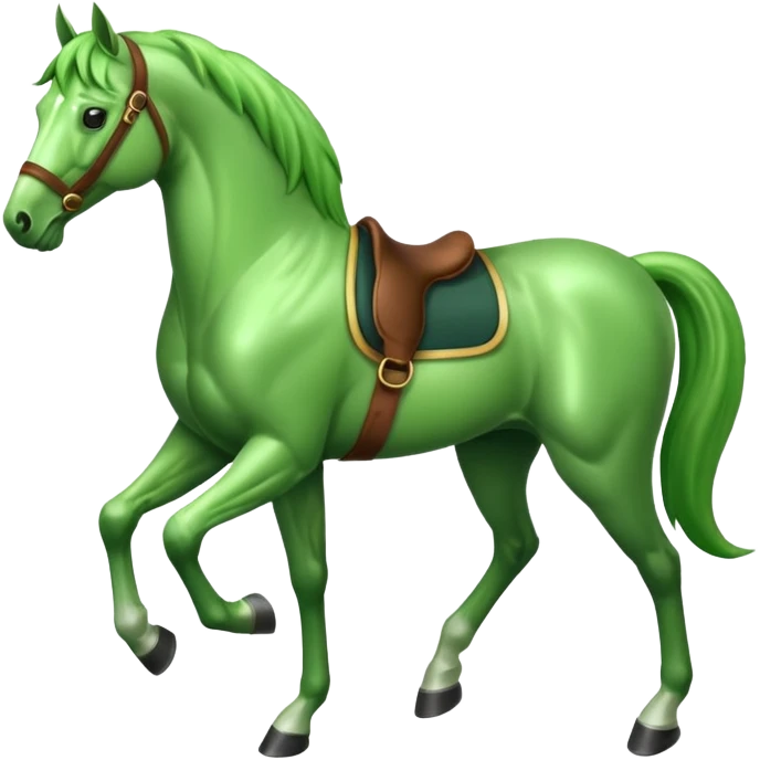Green horse emoji