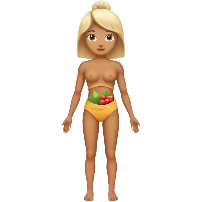Fibra cuerpo humano alimento emoji