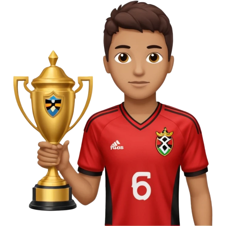 Eu quero a taça da libertadores esteja perto do flamengo emoji