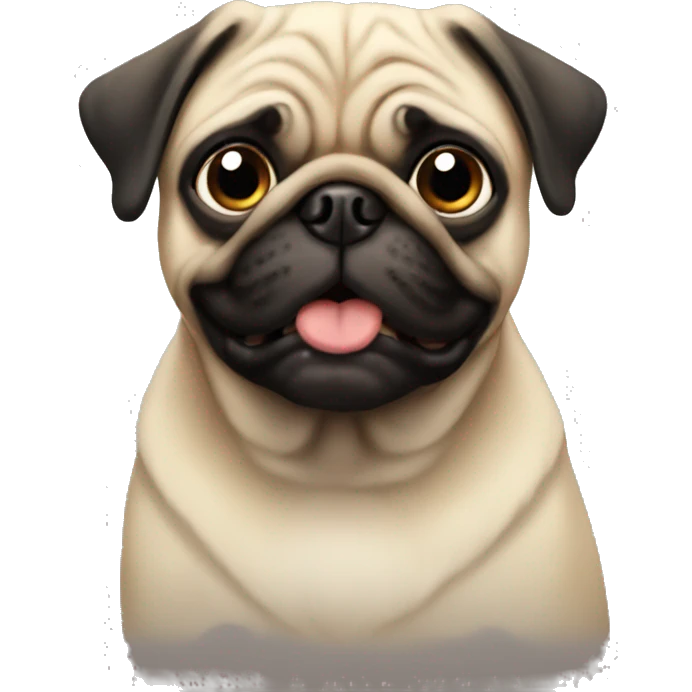 Pug emoji