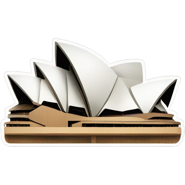 Sydney opera house emoji