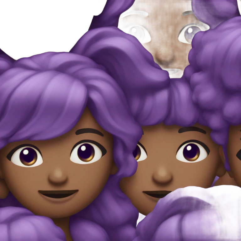 Purple emoji