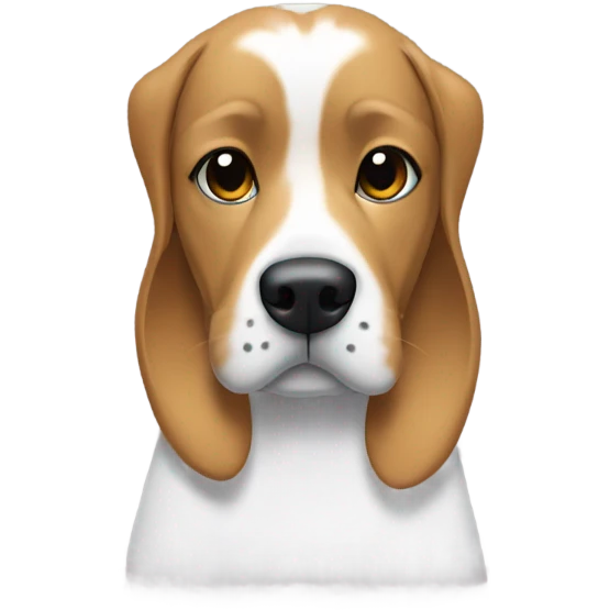 Dog with vetements emoji