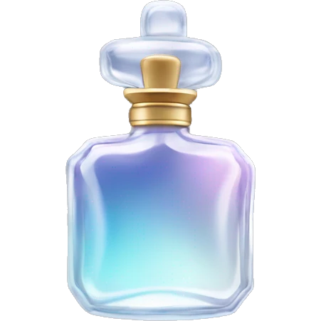 transparent perfume bottle emoji