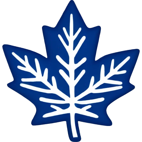 toronto maple leafs logo in blue emoji