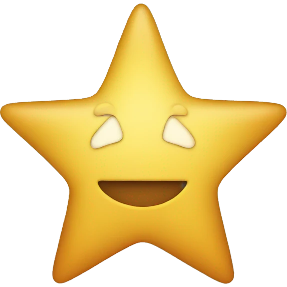 Half star emoji