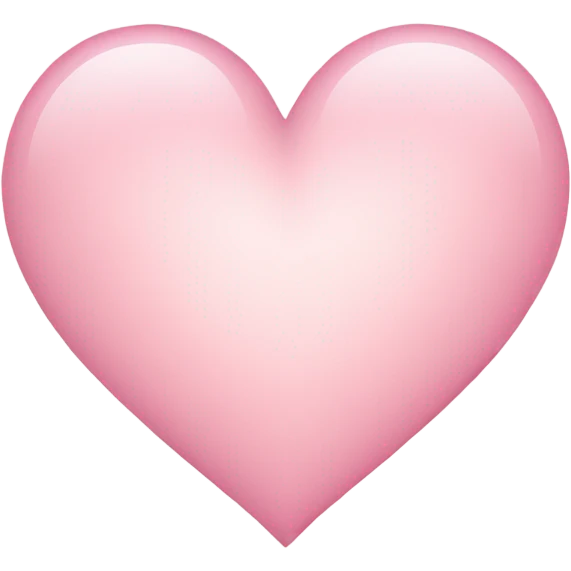very light pink heart emoji  emoji