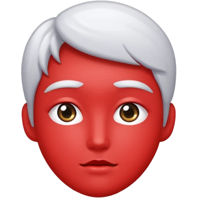 一個男生在New Beauty emoji