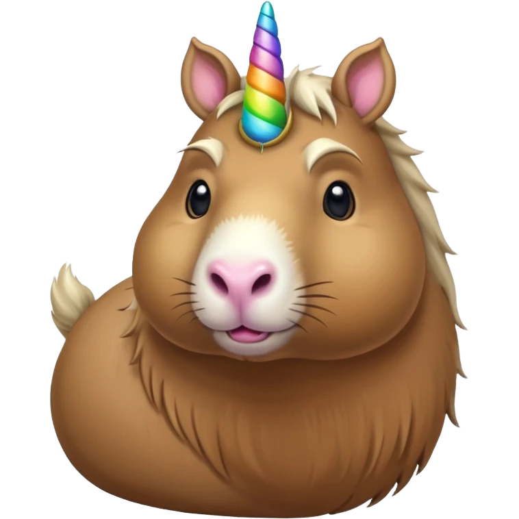 capybara unicorn hybrid emoji