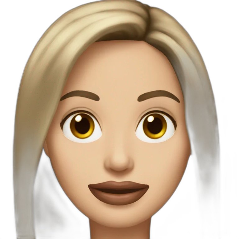 angelia jolie emoji