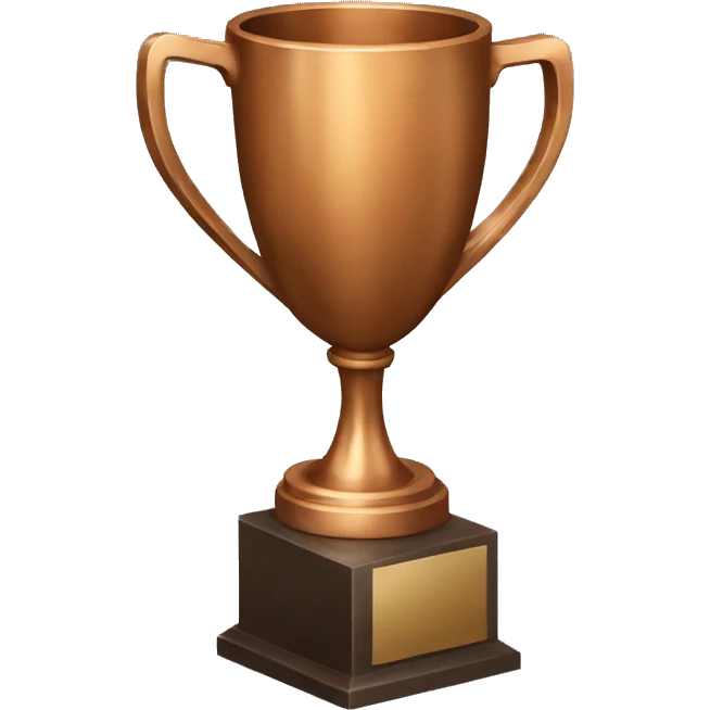bronze trophy emoji