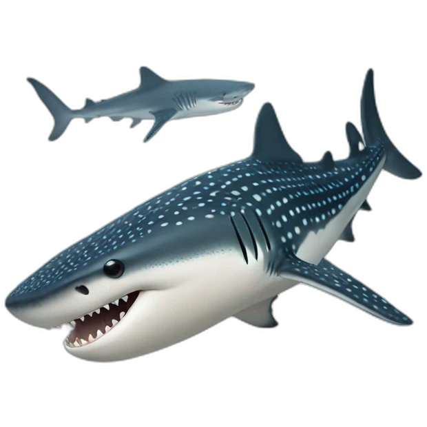 whale shark no teeth emoji