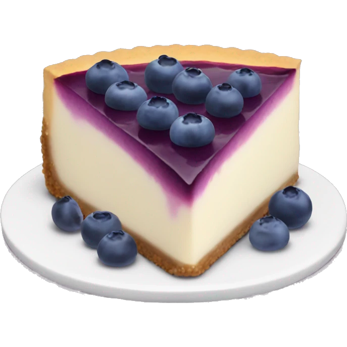 Blueberry Cheesecake  emoji