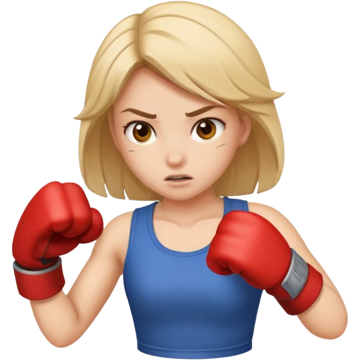 girl fighthing emoji