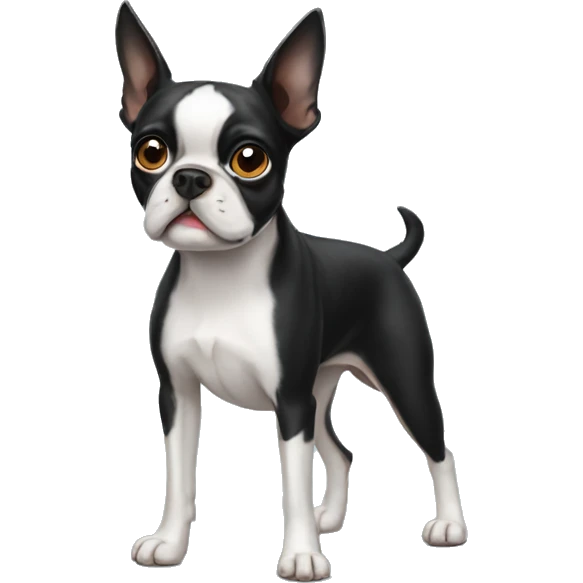 Boston terrier  emoji