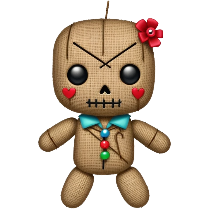voodoo doll emoji