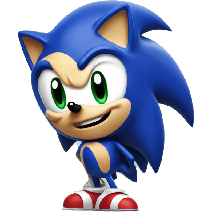 Sonic The Hedgehog emoji