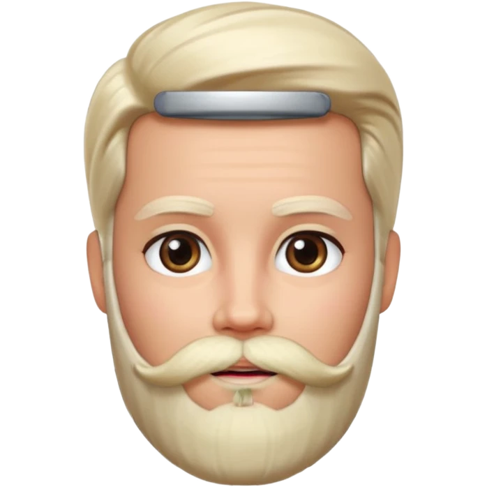 Barbie with beard emoji