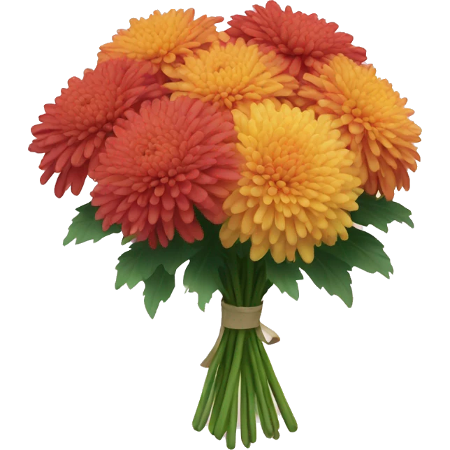 A bouquet of Chrysanthemum emoji