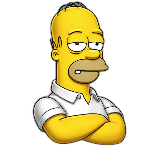 Homer simpson heureux emoji