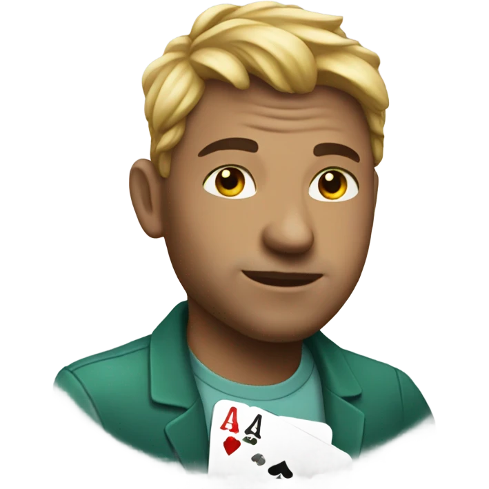 Poker Player Emoji emoji