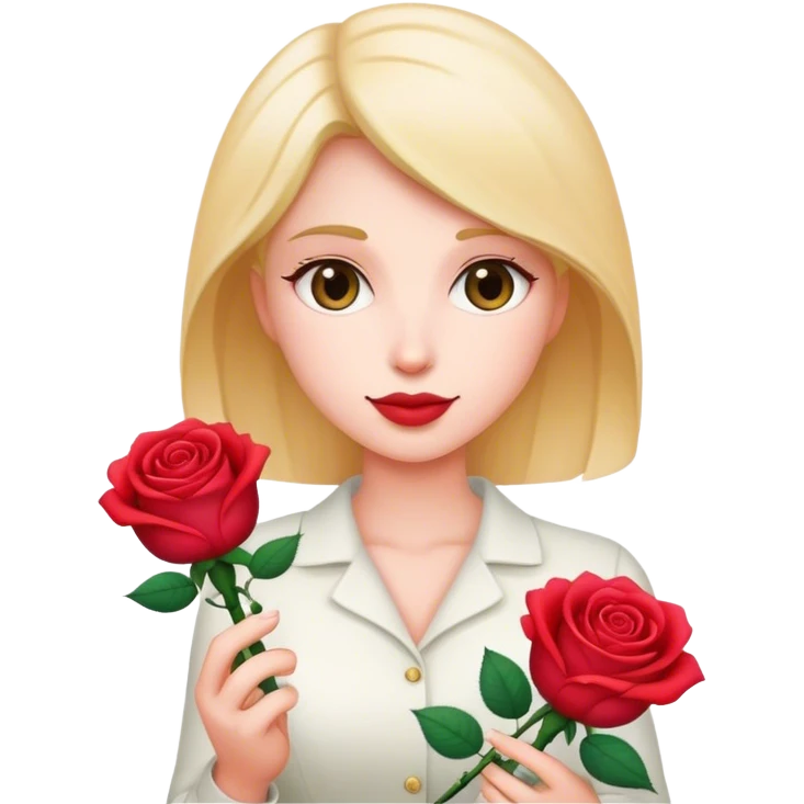 Chat rose  emoji