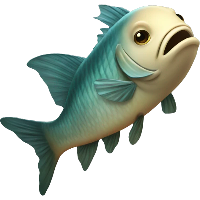 Big fish dancing emoji