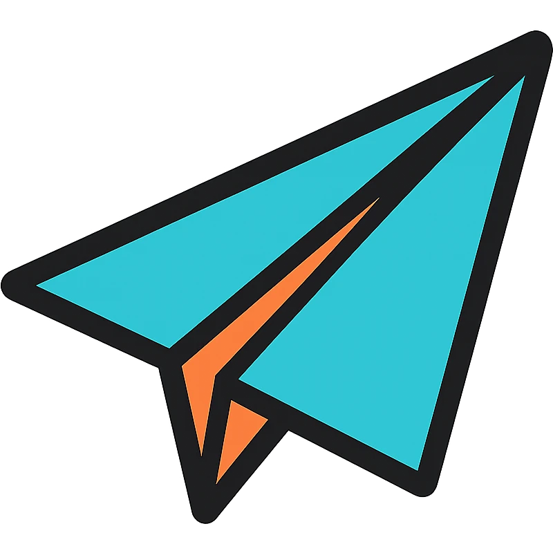 paper airplane emoji
