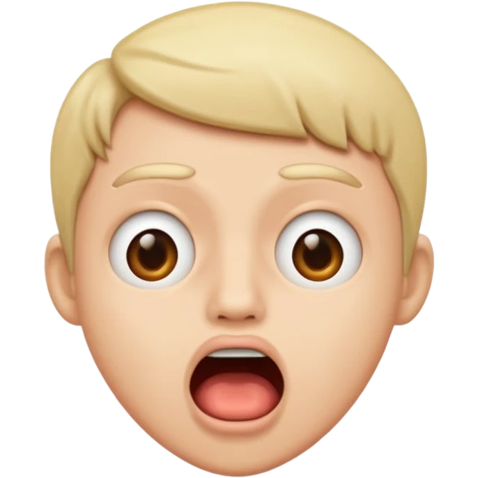 open mouth with confused look emoji