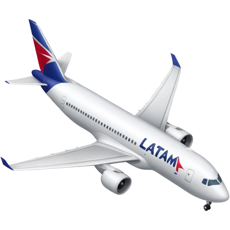 creame un avión de latam emoji